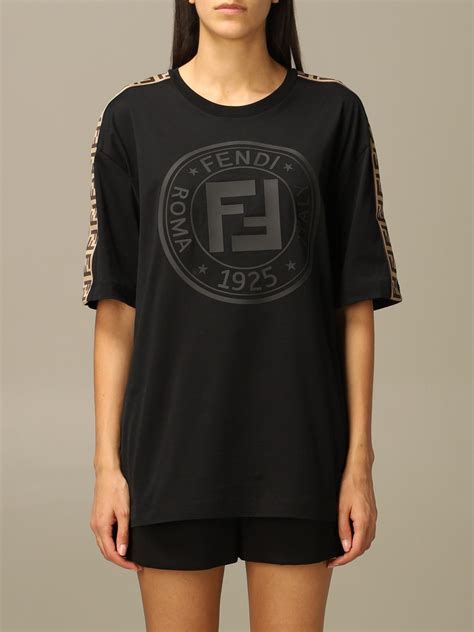 fendi womens tshirt|fendi hoodie women's.